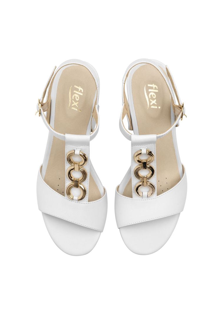 Sandalia Mujer Gilma 128304 Blanco Flexi-6