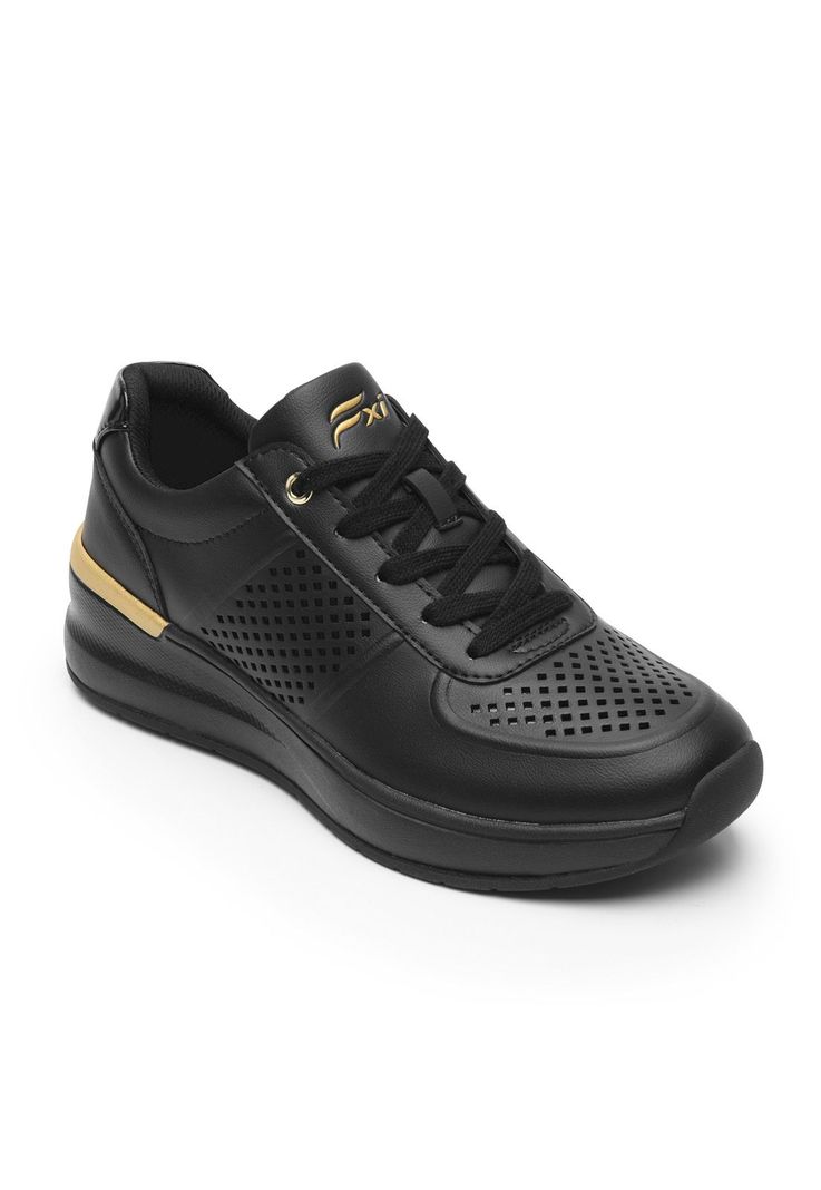 Zapatilla Mujer Brisea 132201 Negra-1