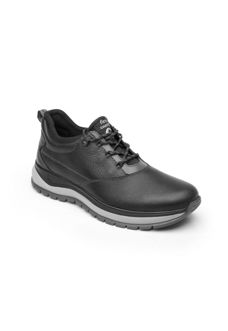 Zapato Flexi Hombre Randall Negro-1
