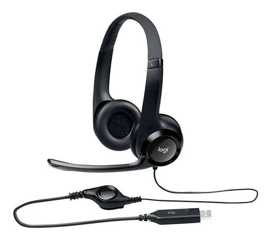 Audifono Con Microfono H390 Usb LOGITECH-0