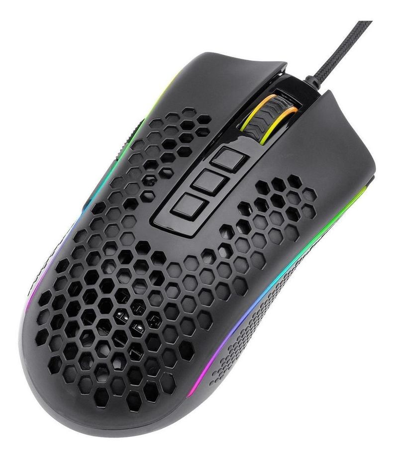 MOUSE GAMER STORM RGB M988, 16000DPI, 8 BOTONES, NEGRO REDRAGON-3