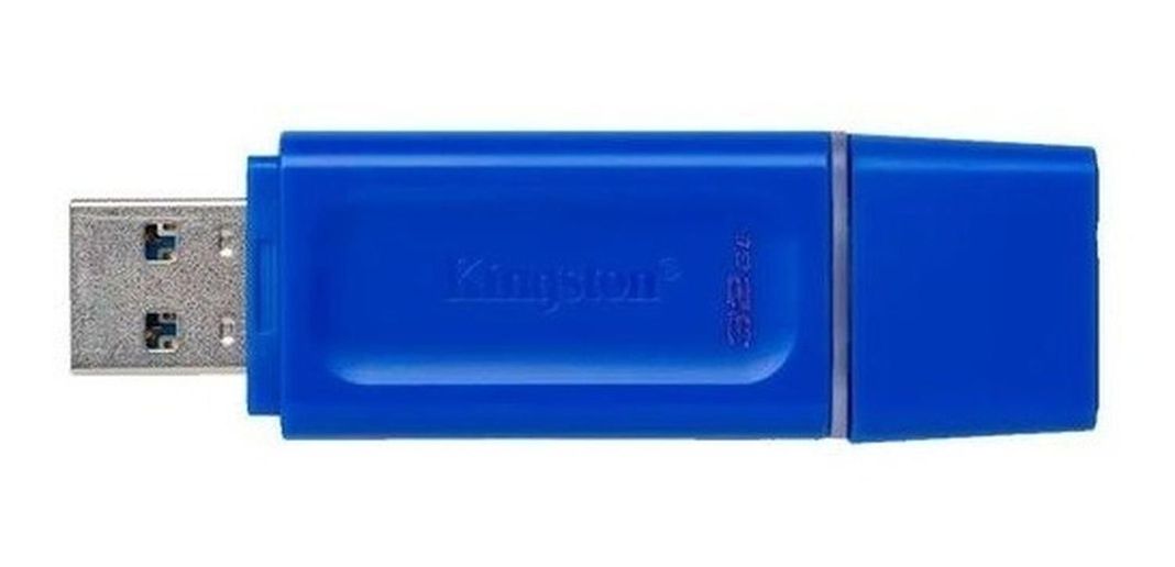 DTX/32GB PENDRIVE EXODIA 3.2 - 32GB AZUL (740617-322910) KINGSTON-0