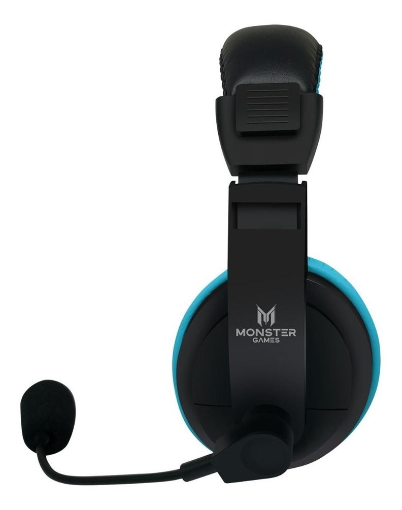 Audifono Gamer Monster 550 Azul-2