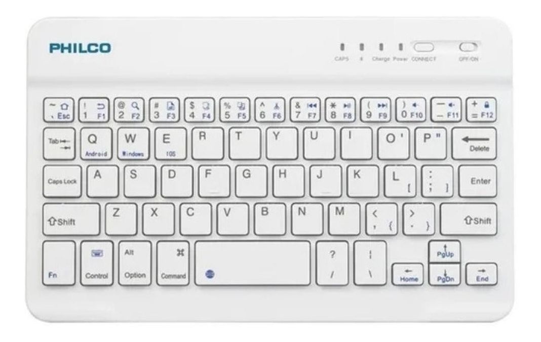 MINI TECLADO BLUETOOTH 10 PULGADAS PHILCO-1