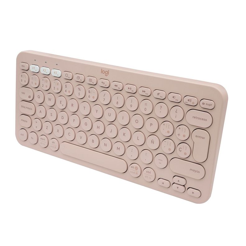 TECLADO INALAMBRICO K380 BLUETOOTH ROSADO 920-009594 LOGITECH-2