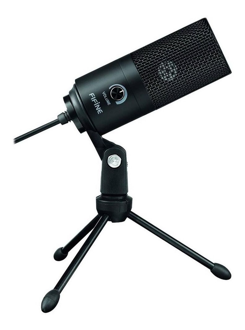 MICRÓFONO CONDESADOR NEGRO USB K669B (6951613991640) FIFINE-1