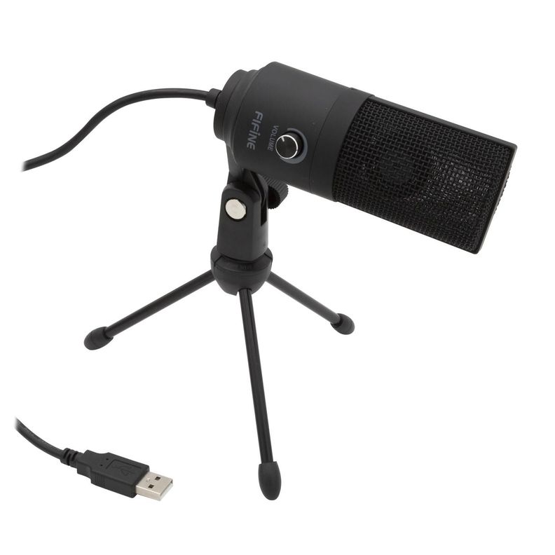 MICRÓFONO CONDESADOR NEGRO USB K669B (6951613991640) FIFINE-3