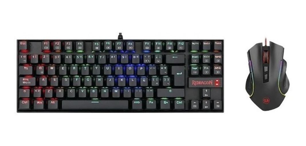 COMBO 2 EN 1 KEY RGB MEC KUMARA + MOUSE K552RGB-BA-SP REDRAGON-0