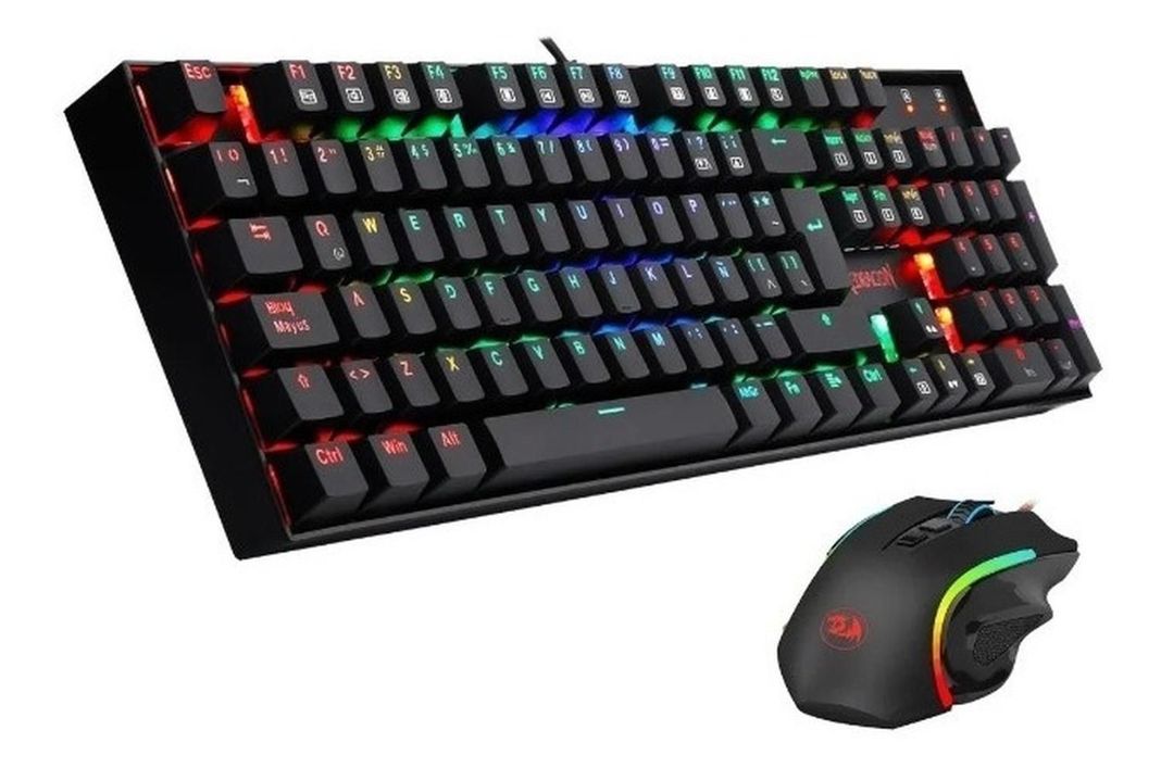 COMBO 2 EN 1 KEY RGB MEC KUMARA + MOUSE K552RGB-BA-SP REDRAGON-1