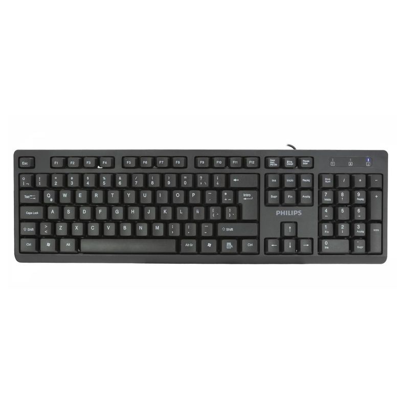 TECLADO ALAMBRICO SPK6234B-1