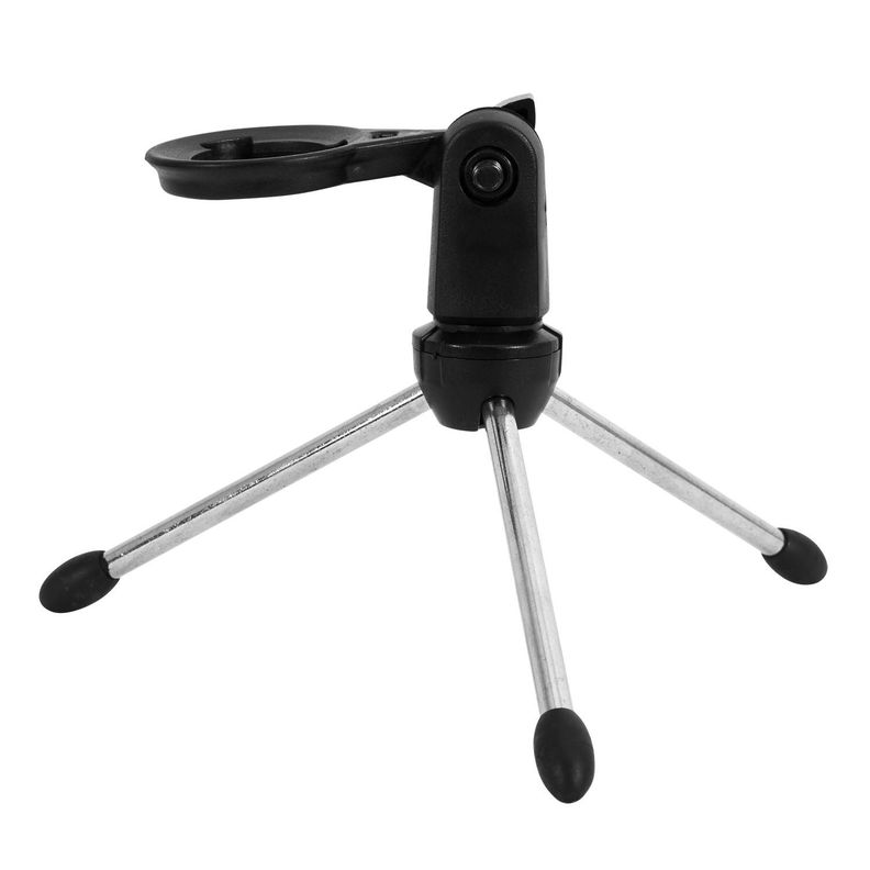 STUDIO MICROPHONE CON TRIPODE NEGRO-5