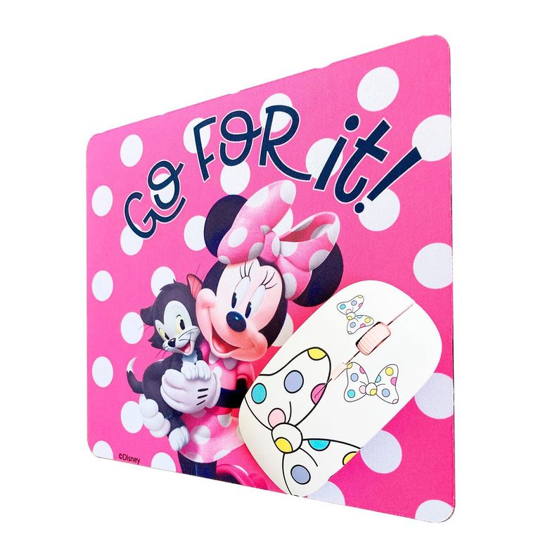 76410-NOC KIT MOUSE INALAMBRICO Y MOUSE PAD MINNIE 1 MONSTER-4