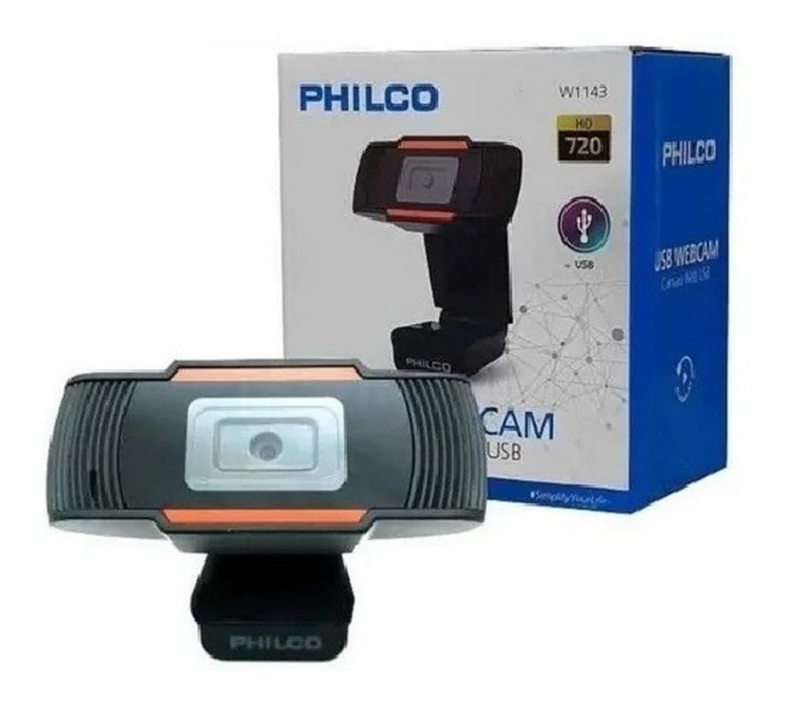CAMARA WEBCAM USB 720P HD PHILCO-3
