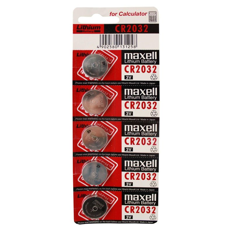 BLISTER 5 Pilas Litio Cr2032 MAXELL-2