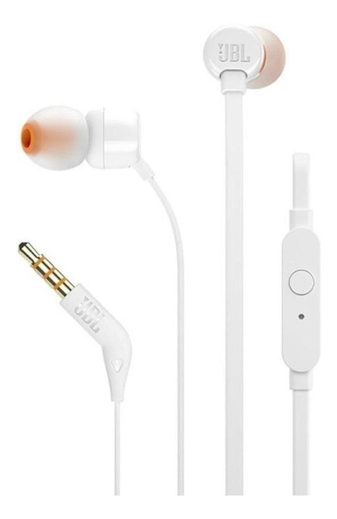 AUDIFONOS MANOS LIBRES T110 BLANCO JBL-2