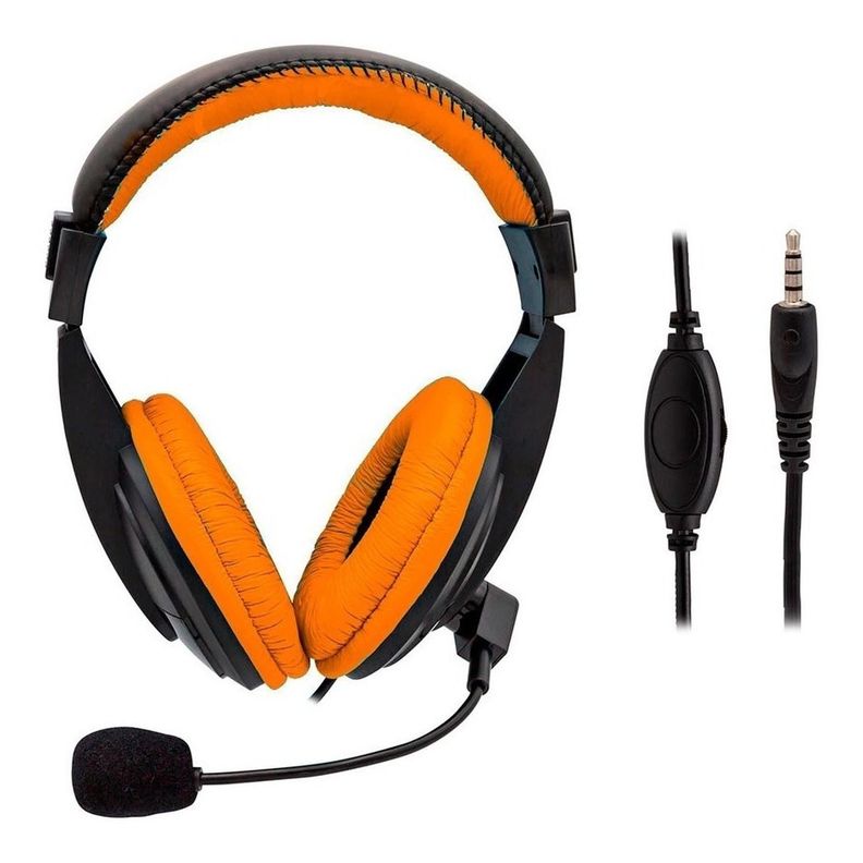 Audífonos Gamer Naranja 550 Monster-0