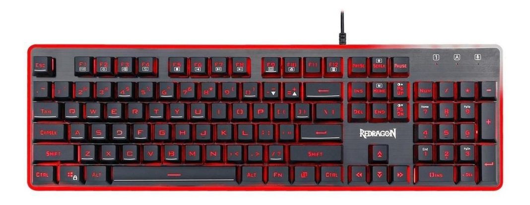 TECLADO GAMER MEMBRANA DYAUS K509RGB-SP REDRAGON-0