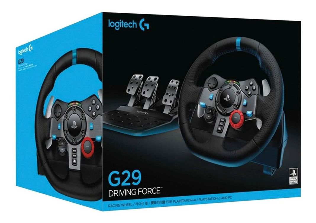 Volante Y Pedales G29 Ps3/ps4/ps5/pc Logitech-1