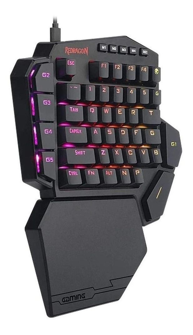 TECLADO MECANICO PARA UNA MANO DITI K585RGB REDRAGON-1