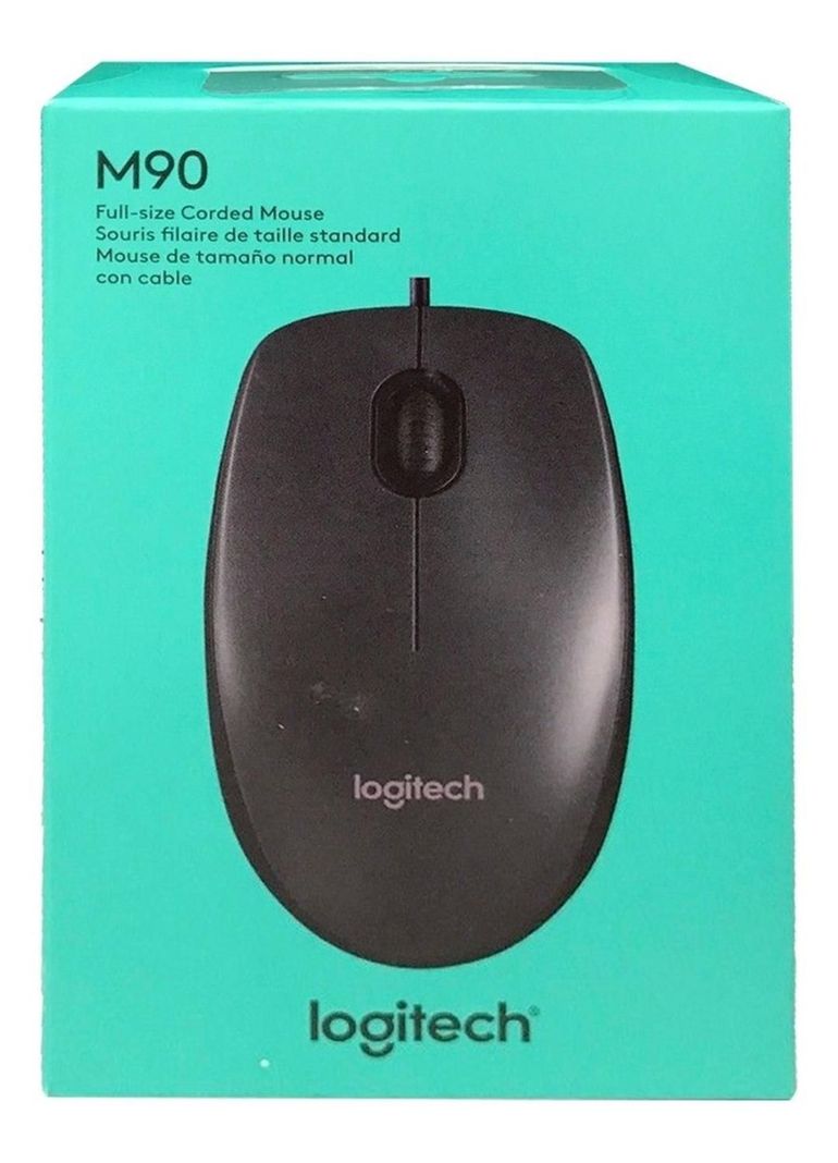 Mouse Alambrico M90 NEG 910-004053 LOGITECH-0