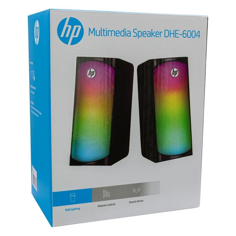 DHE-6004 PARLANTES BLUETOOTH RGB HP-4