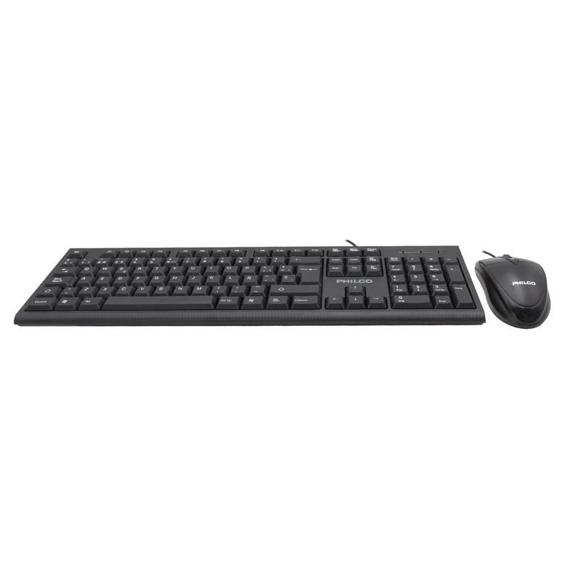 KIT ALAMBRICO TECLADO + MOUSE PHILCO-4