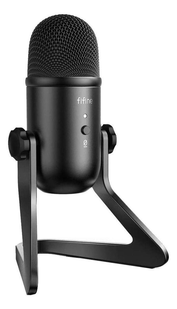 MICRÓFONO CONDESADOR NEGRO USB K678 (68062718806800) FIFINE-1