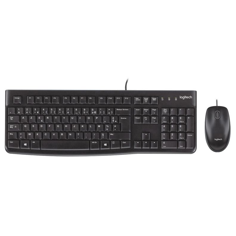 KIT Teclado y Mouse Logitech MK120 NEG 920-004428-1