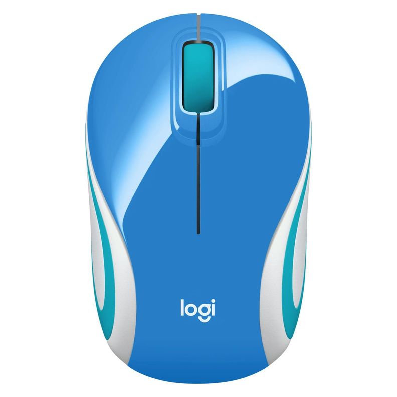 Wireless Mini Mouse M187 Azul Logitech-1