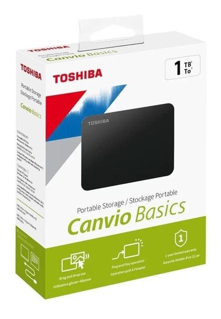 Disco Duro Externo HDTB410XK3AA/DD EXT CANVIO 1 TB TOSHIBA-3