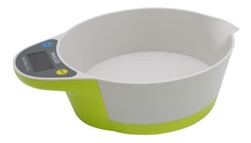 BALANZA DIGITAL TIPO BOWL GREEN VERDE 1GRAMO - 5KILO PHILCO-2