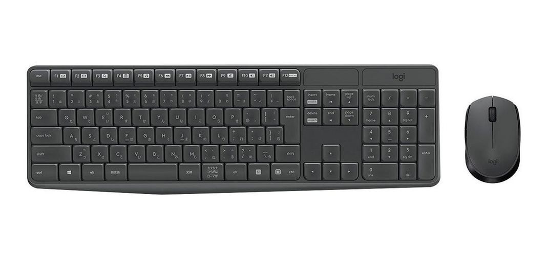 KIT TECLADO/MOUSE INALAMBRICO MK235 NEGRO 920--007901 LOGITECH-0