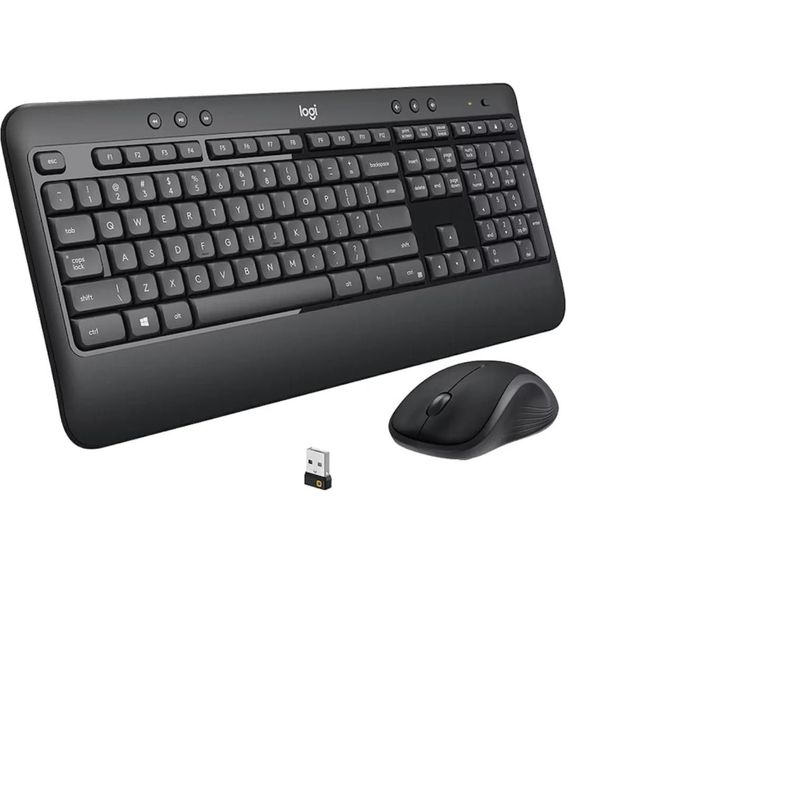 Kit De Teclado Y Mouse Inalámbrico Logitech Mk540-0