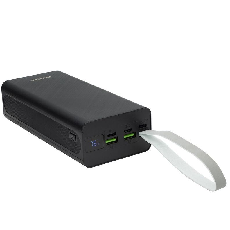 Cargador portátil Philips DLP9790HB/95 30000mAh 22.5W Negro-4
