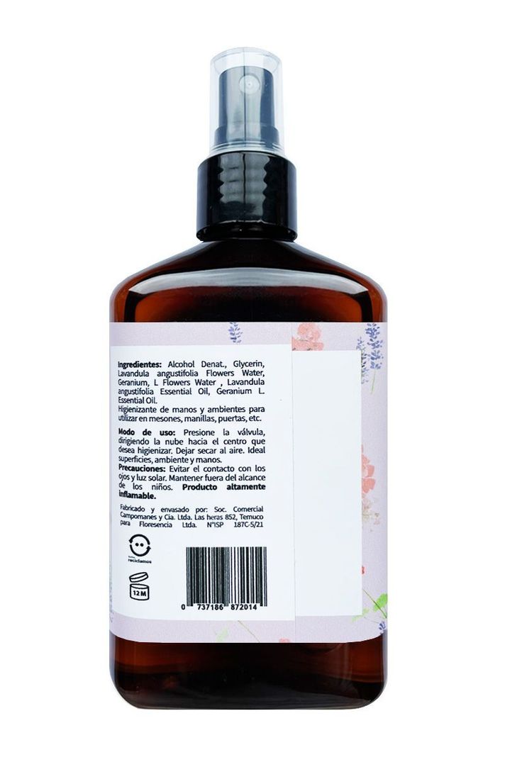 Higienizante de manos natural lavanda y geranio-2