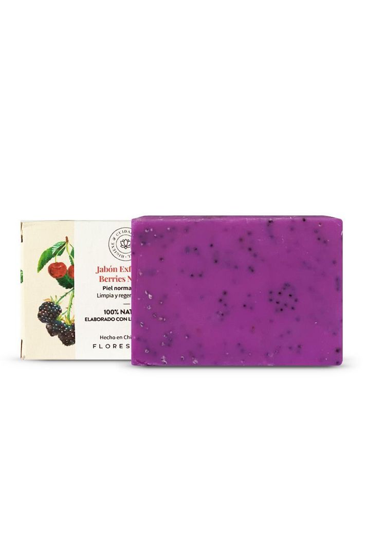 Jabón exfoliante de berries-1