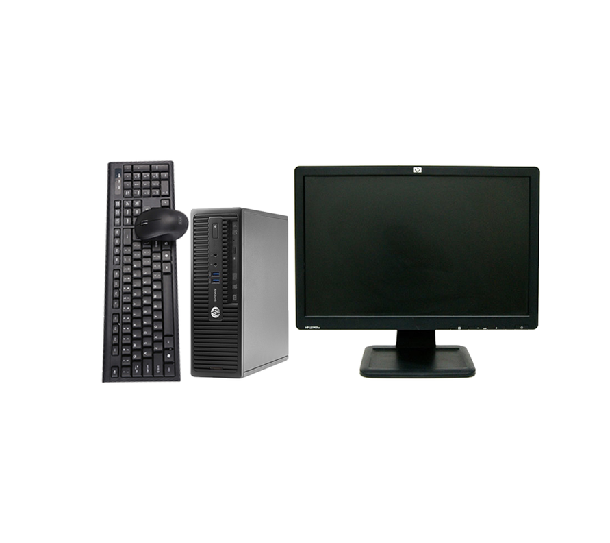 Pc Hp 400 G2.5 Sff 8gb, Ssd 240gb Wifi Usb (Reacondicionado)-0