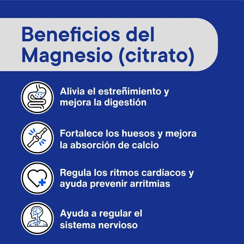 Citrato de Magnesio 1200mg 270 Cápsulas - Pack de 3 - NutraCore-2