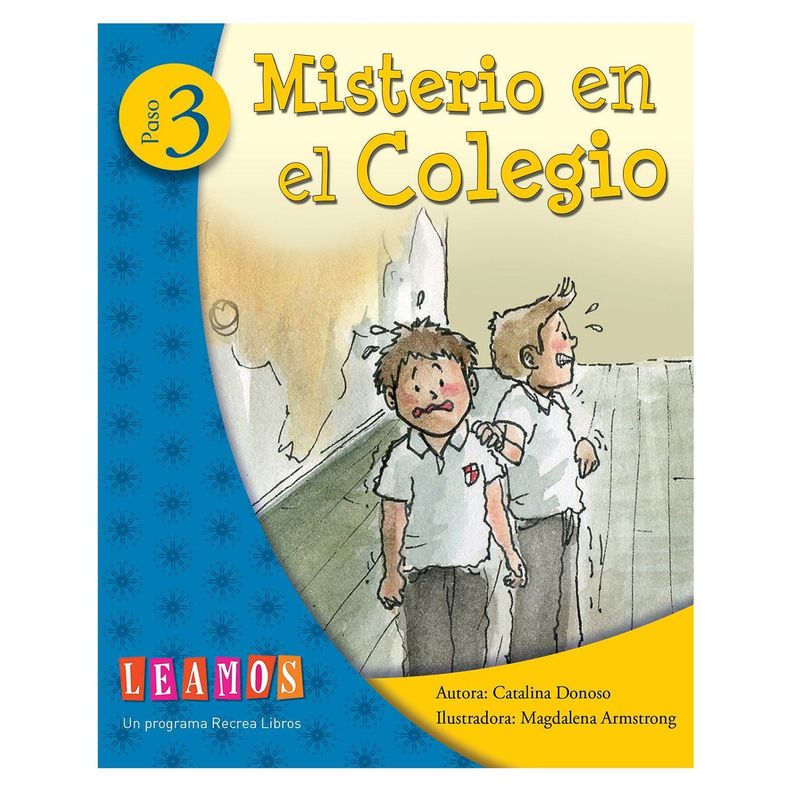 LIBRO INFANTIL RECREALIBROS PROGRAMA LEAMOS PASO 3-0