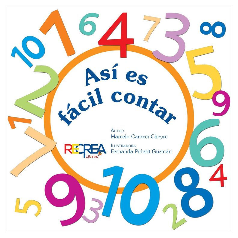 LIBRO INFANTIL RECREALIBROS ASÍ ES FÁCIL CONTAR-0