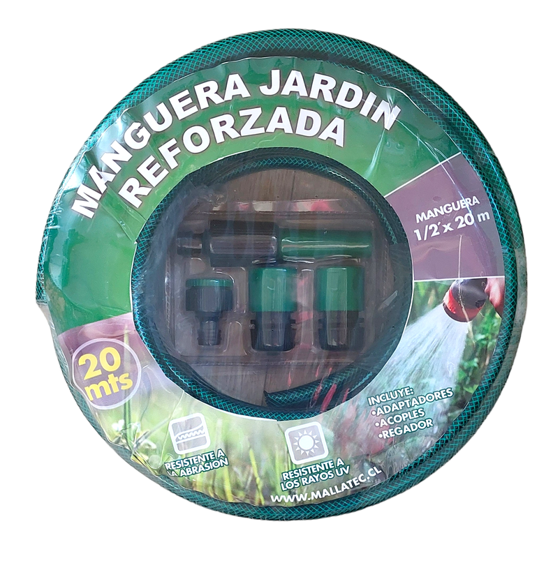 Kit Manguera Jardín 1/2"  20 metros-0