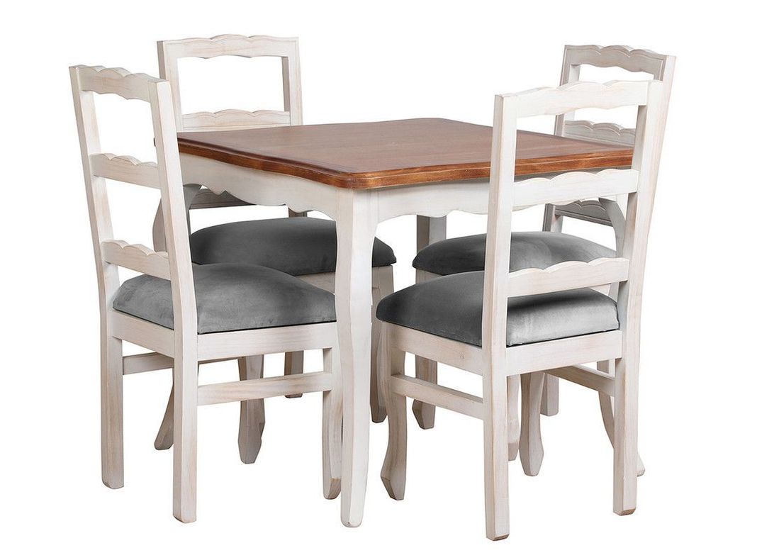 Comedor Normando 100x100 - 4 sillas-0