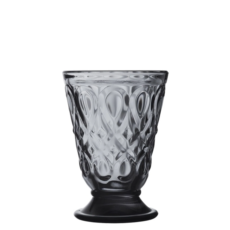SET 6 VASOS LYONNAIS GRIS 200ML-0