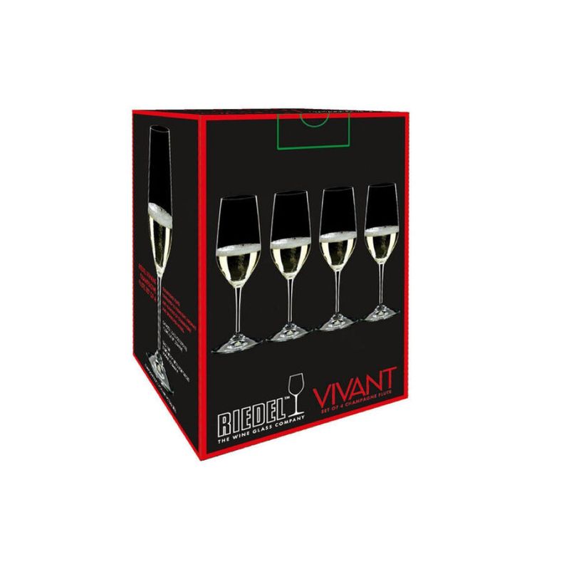 Set 4 copas Champagñe Riedel Vivant-1