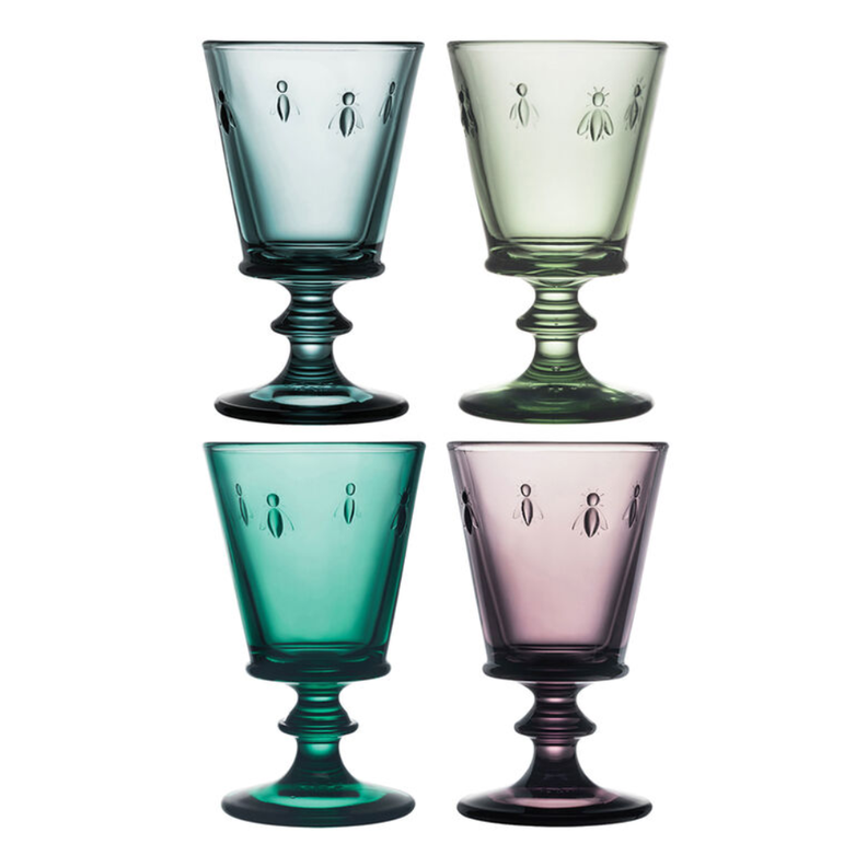 SET 4 COPAS ABEJA COLORES-0