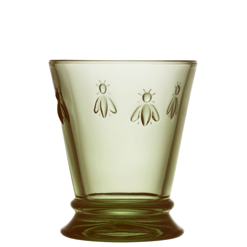 SET 6 VASOS ABEJA OLIVA 260ML-0
