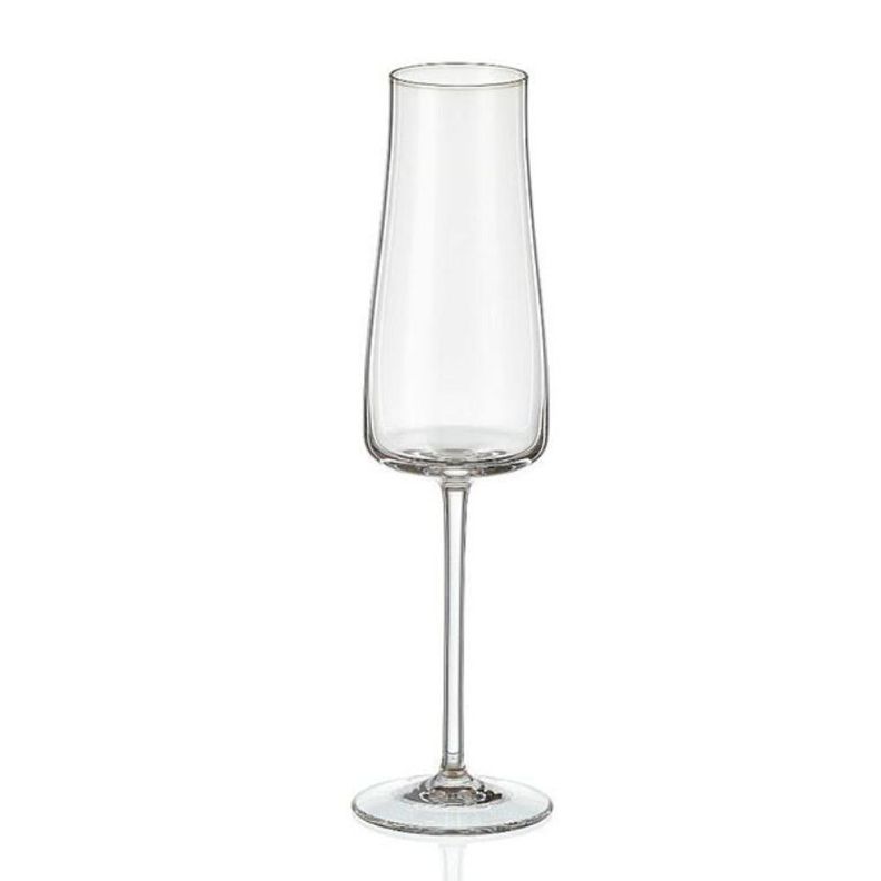 BOHEMIA SET 6 COPAS CHAMPAGNE ALEX 210 ML-1
