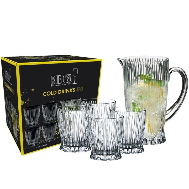 Set 4 Vasos/1 Jarro Cold Drinks Riedel-0