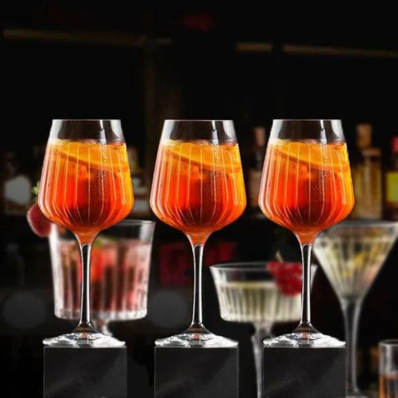 Set 6 copas Gin/Aperol/Ramazzotti Timeless-2