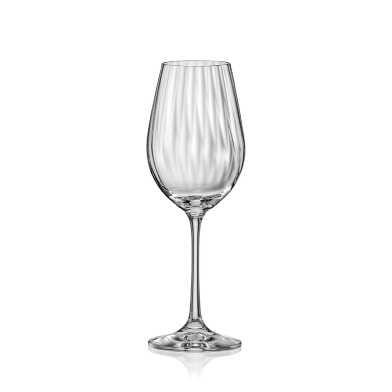 BOHEMIA SET 6 COPAS VINO WATERFALL 350ml.-0